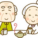 イー爺とクレ婆-お茶