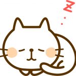にゃん-居眠り